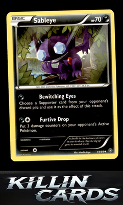 Sableye 44/98 Pokemon Uncommon XY - Ancient Origins Card NM