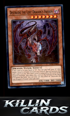 Destrudo the Lost Dragon's Frisson OP19-EN023 YuGiOh Common OTS Tournament Pack