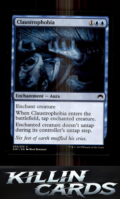 Claustrophobia 50 Magic C Magic Origins Card NM