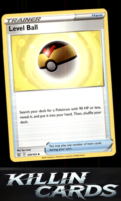 Level Ball 129/163 Pokemon Uncommon SWSH05: Battle Styles Card NM