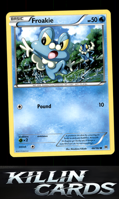 Froakie 46/162 Pokemon Common XY - BREAKthrough Card NM