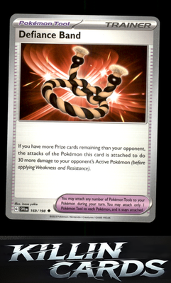 Defiance Band 169/198 Pokemon Uncommon SV01: Scarlet & Violet Base Set Card NM