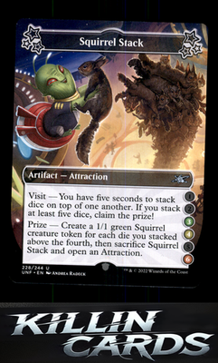 Squirrel Stack (2-4-6) 228 Magic U Unfinity Card NM