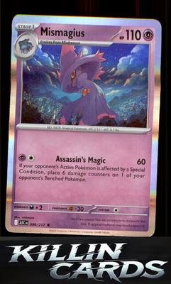 Mismagius 086/217 Pokemon Rare ME: Ascended Heroes Card NM