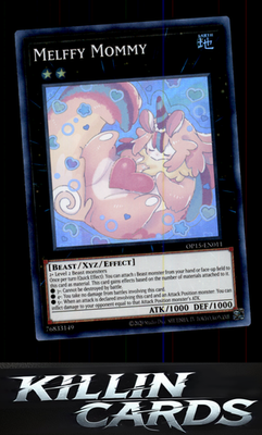 Melffy Mommy OP15-EN011 YuGiOh Super Rare OTS Tournament Pack 15 Card NM