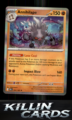 Annihilape 092/182 Pokemon Rare SV10: Destined Rivals Card NM