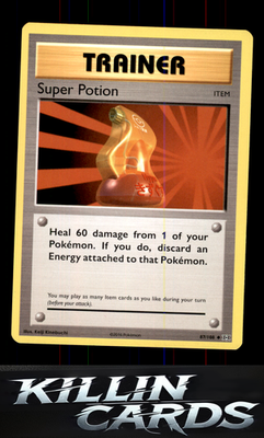 Super Potion 87/108 Pokemon Uncommon XY - Evolutions Card NM
