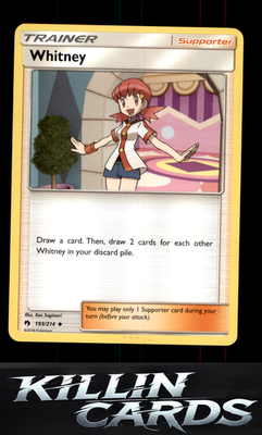 Whitney 193/214 Pokemon Uncommon SM - Lost Thunder Card LP