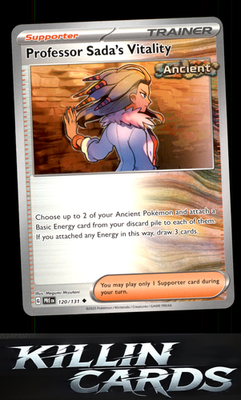 Professor Sada's Vitality 120/131 Pokemon Uncommon SV: Prismatic Evolutions Card