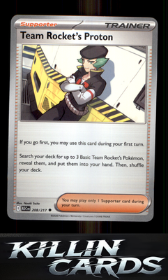 Team Rocket's Proton 208/217 Pokemon Uncommon ME: Ascended Heroes Card NM