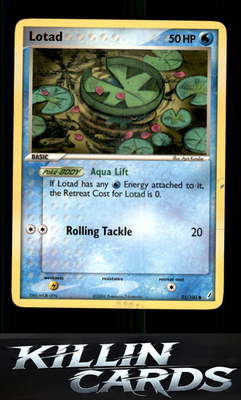 Lotad 55/100 Pokemon Common Crystal Guardians Card LP