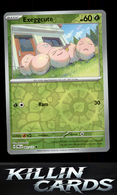 Reverse Holofoil Exeggcute 001/131 Pokemon Common SV: Prismatic Evolutions Card