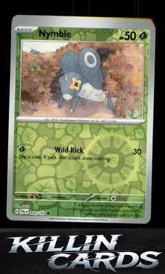 Reverse Holofoil Nymble - 020/193 020/193 Pokemon Common SV02: Paldea Evolved Ca