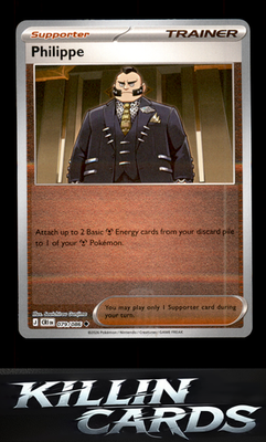 Reverse Holofoil Philippe - 079/086 079/086 Pokemon Uncommon ME04: Chaos Rising