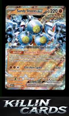 Sandy Shocks ex - 056/131 056/131 Pokemon Double Rare SV: Prismatic Evolutions C