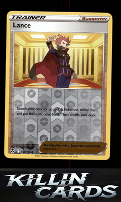 Reverse Holofoil Lance 159/195 Pokemon Uncommon SWSH12: Silver Tempest Card NM