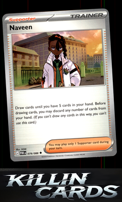 Naveen - 079/088 079/088 Pokemon Uncommon ME03: Perfect Order Card NM