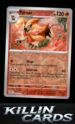 Reverse Holofoil Pyroar - 032/193 032/193 Pokemon Uncommon SV02: Paldea Evolved