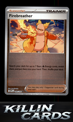 Reverse Holofoil Firebreather - 089/094 089/094 Pokemon Uncommon ME02: Phantasma