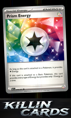 Prism Energy 216/217 Pokemon Uncommon ME: Ascended Heroes Card NM