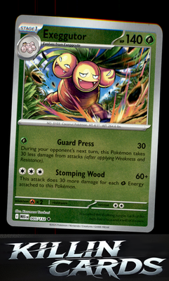 Reverse Holofoil Exeggutor - 005/132 005/132 Pokemon Uncommon ME01: Mega Evoluti