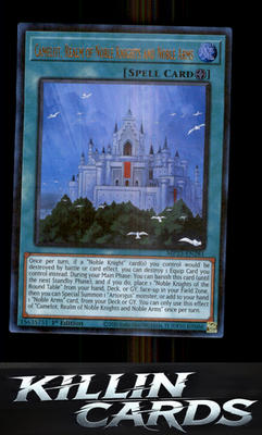 Camelot, Realm of Noble Knights and Noble Arms MP23-EN281 YuGiOh Ultra Rare 25th