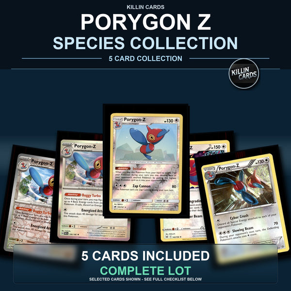 Pokemon TCG Porygon Z Species Collection 5 Different Cards