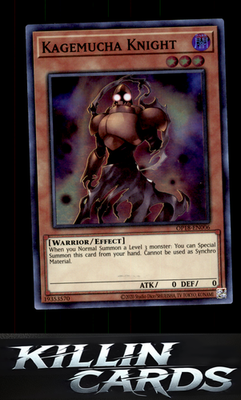 Kagemucha Knight OP18-EN006 YuGiOh Super Rare OTS Tournament Pack 18 Card NM