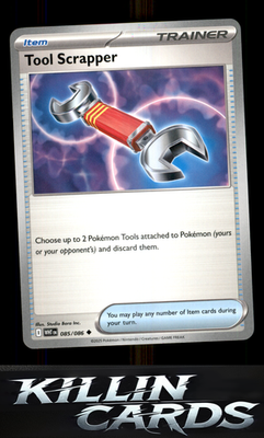 Tool Scrapper 085/086 Pokemon Uncommon SV: White Flare Card NM