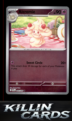 Alcremie 044/094 Pokemon Uncommon ME02: Phantasmal Flames Card NM