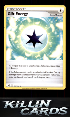 Gift Energy 171/196 Pokemon Uncommon SWSH11: Lost Origin Card NM