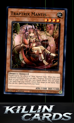 1st Edition Traptrix Mantis SDBT-EN045 YuGiOh Common Structure Deck: Beware of T