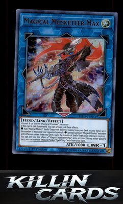 1st Edition Magical Musketeer Max BLHR-EN052 YuGiOh Ultra Rare Battles of Legend
