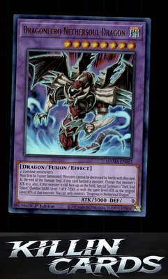 Dragonecro Nethersoul Dragon MAMA-EN062 YuGiOh Ultra Rare Magnificent Mavens Car