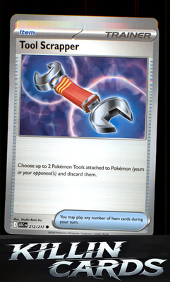 Tool Scrapper 212/217 Pokemon Common ME: Ascended Heroes Card NM