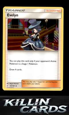 Evelyn 141/181 Pokemon Uncommon SM - Team Up Card NM