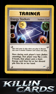 Energy Stadium 099/105 Pokemon Uncommon Neo Destiny Card NM