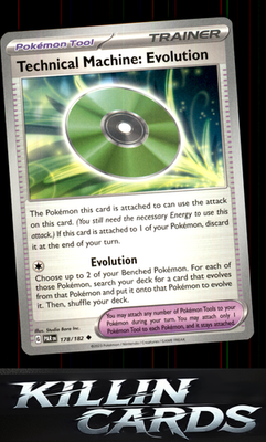 Technical Machine: Evolution 178/182 Pokemon Uncommon SV04: Paradox Rift Card NM