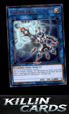 Link Disciple CYHO-EN098 YuGiOh Rare Cybernetic Horizon Card NM