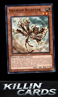 1st Edition Krawler Receptor MP23-EN280 YuGiOh Common 25th Anniversary Tin: Duel