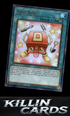1st Edition Tool Box BLCR-EN021 YuGiOh Ultra Rare Battles of Legend: Crystal Rev