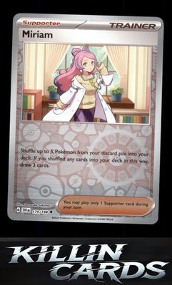 Reverse Holofoil Miriam - 179/198 179/198 Pokemon Uncommon SV01: Scarlet & Viole
