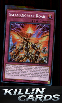 1st Edition Salamangreat Roar SDSB-EN033 YuGiOh Super Rare Structure Deck: Soulb