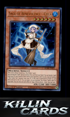 1st Edition Sage of Benevolence - Ciela BLMR-EN051 YuGiOh Ultra Rare Battles of