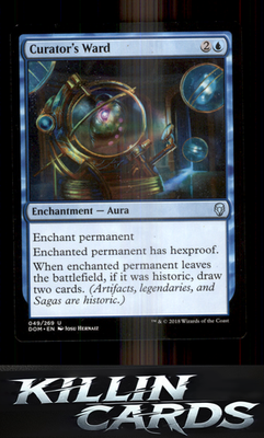 Curator's Ward 49 Magic U Dominaria Card NM