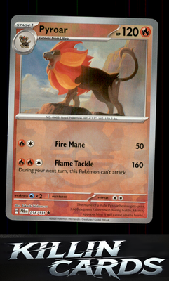 Pyroar (Poke Ball Pattern) 016/131 Pokemon Uncommon SV: Prismatic Evolutions Car