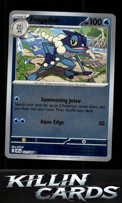 Reverse Holofoil Frogadier - 021/086 021/086 Pokemon Common ME04: Chaos Rising C