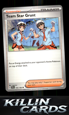 Team Star Grunt - 195/198 195/198 Pokemon Uncommon SV01: Scarlet & Violet Base S
