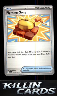 Fighting Gong 187/217 Pokemon Uncommon ME: Ascended Heroes Card NM