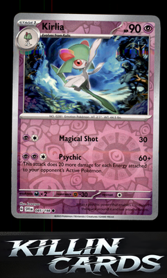 Reverse Holofoil Kirlia - 085/198 085/198 Pokemon Common SV01: Scarlet & Violet